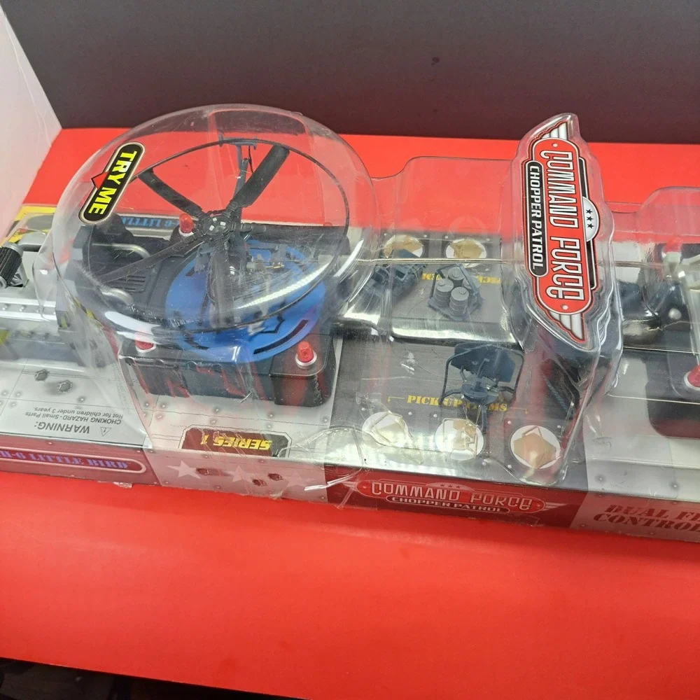 Jasman Command Force Chopper AH-6 Little Bird Black New Open Box